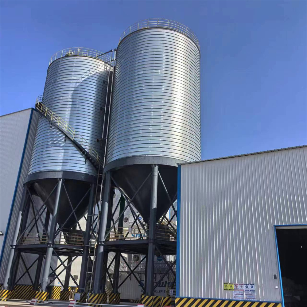 金电核电项目搅拌站中转仓